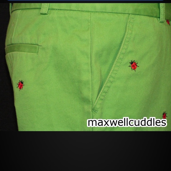 J CREW LADYBUG CRITTER GREEN SHORTS SIZE 0 NWT - Picture 6 of 7
